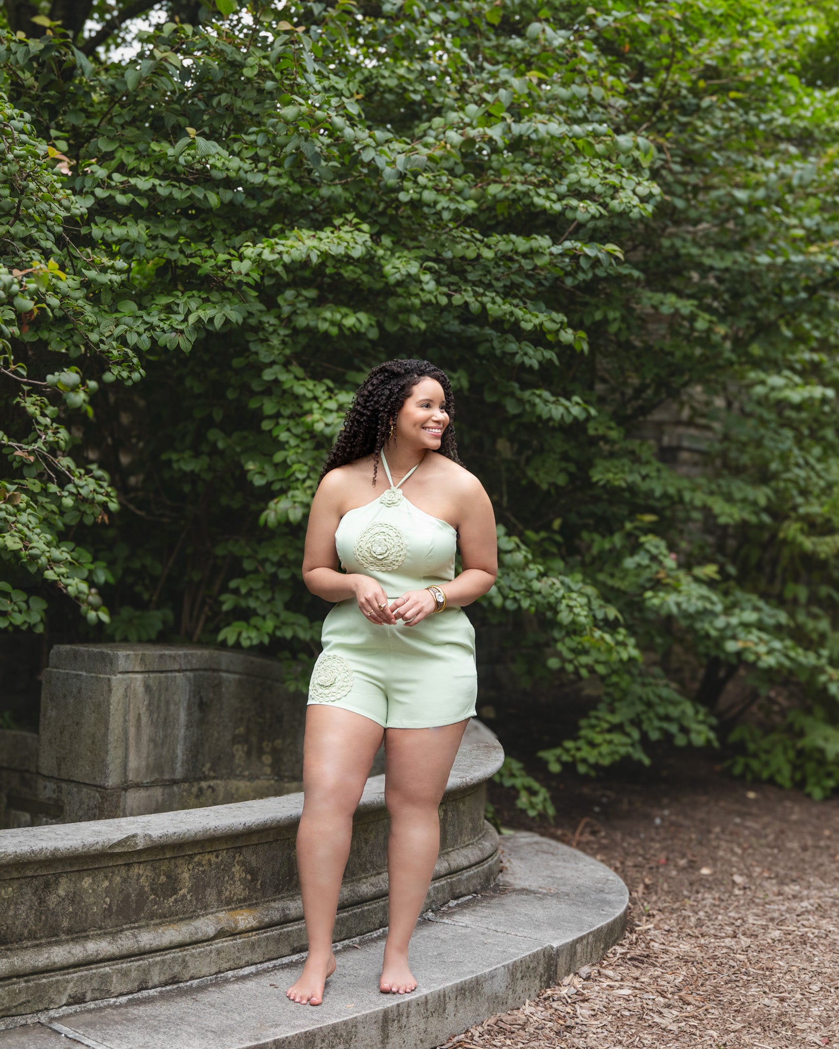 Boho Bloom Green Set