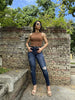 Sleeveless-Basic Ribbed Knit Top