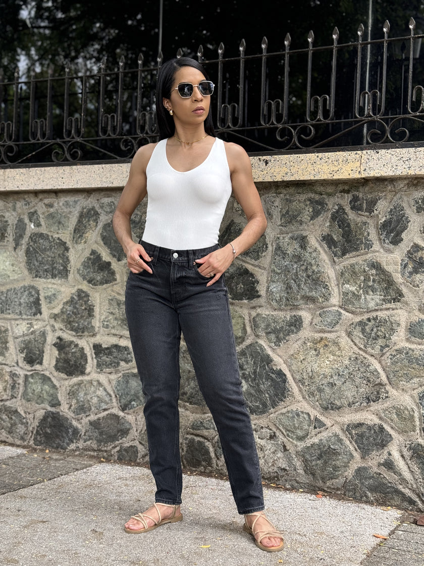 American Eagle Black Denim Jeans High-Waisted