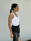 Sleeveless-Basic Woven Bodysuit